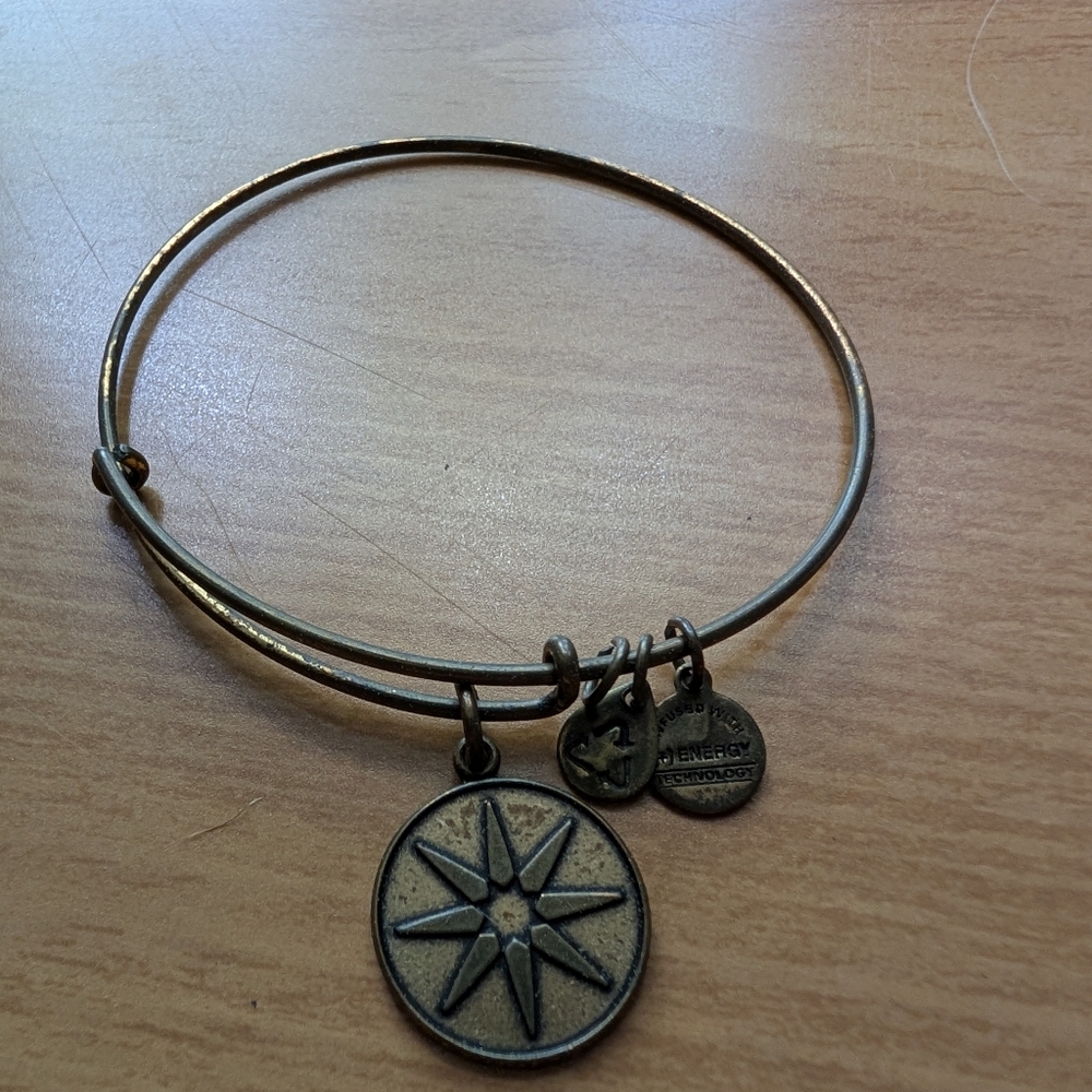 Alex And Ani Gold Star Of Venus Bracelet